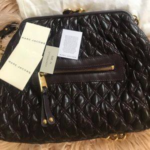 Marc Jacobs Quilted Leather Mina Stam Shoulder Bag